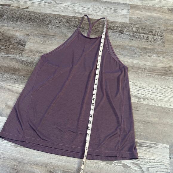 Lululemon Purple Racerback Tank Top Mesh Back Swift Ultra-Lightweight Medium - Picture 6 of 6
